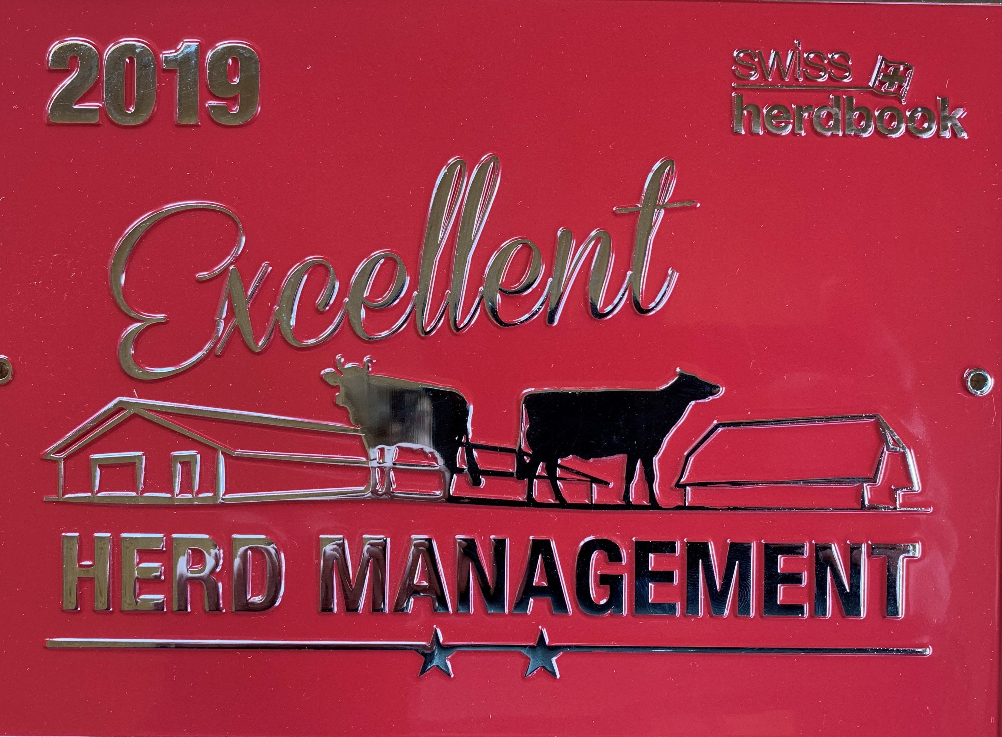 Excellent herd management 2019